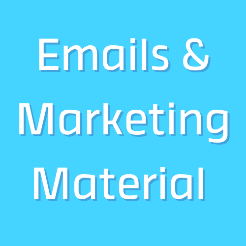 Get 150 Emails Addresses & Marketing Material