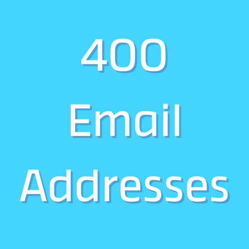 Get 400 Email Addresses